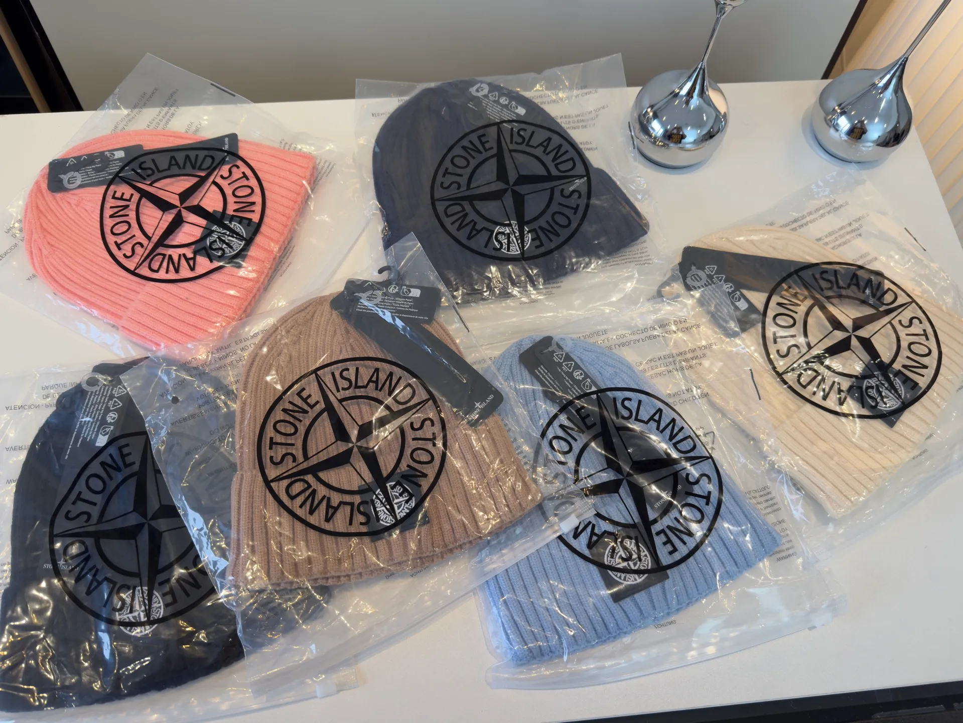 💰50¥ STONE ISLAND New wool hat, classic and versatile